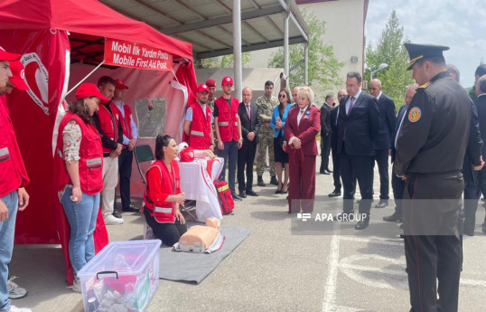 ​​​​​​​FHN-in Sumqayıt Regional Mərkəzində Heydər Əliyevin anadan olmasının 102-ci ildönümü ilə bağlı tədbir keçirilib - FOTO 