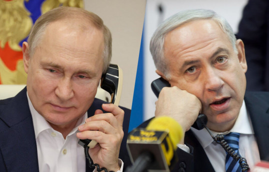 Putinlə Netanyahu arasında telefon danışığı olub
