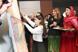 Azərbaycan Milli Xalça Muzeyində “Rabat xalça sənəti” immersiv sərgisi açılıb - FOTO 