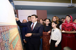 Azərbaycan Milli Xalça Muzeyində “Rabat xalça sənəti” immersiv sərgisi açılıb - FOTO 