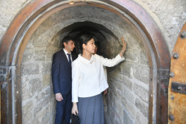 Vyetnamın birinci xanımı İçərişəhərlə tanış olub - FOTO 