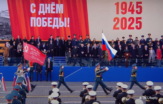 Moskvada Qələbənin 80 illiyinə həsr olunmuş parad keçirilib