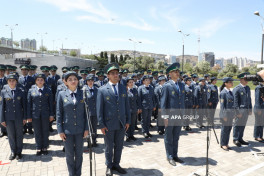 Gömrük orqanlarına xidmətə yeni qəbul olunan əməkdaşların andiçmə mərasimi keçirilib - FOTO 