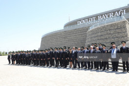 Gömrük orqanlarına xidmətə yeni qəbul olunan əməkdaşların andiçmə mərasimi keçirilib - FOTO 