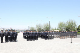 Gömrük orqanlarına xidmətə yeni qəbul olunan əməkdaşların andiçmə mərasimi keçirilib - FOTO 
