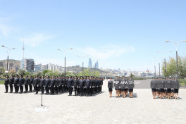 Gömrük orqanlarına xidmətə yeni qəbul olunan əməkdaşların andiçmə mərasimi keçirilib - FOTO 