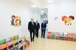 Prezident İlham Əliyev Ağdam rayonunun Kəngərli kəndinin birinci mərhələsinin açılışında iştirak edib - FOTO  - YENİLƏNİB 