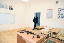 Prezident İlham Əliyev Ağdam rayonunun Kəngərli kəndinin birinci mərhələsinin açılışında iştirak edib - FOTO  - YENİLƏNİB 