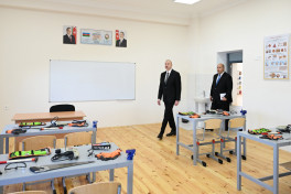 Prezident İlham Əliyev Ağdam rayonunun Kəngərli kəndinin birinci mərhələsinin açılışında iştirak edib - FOTO  - YENİLƏNİB 