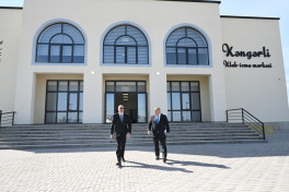 Prezident İlham Əliyev Ağdam rayonunun Kəngərli kəndinin birinci mərhələsinin açılışında iştirak edib - FOTO  - YENİLƏNİB 