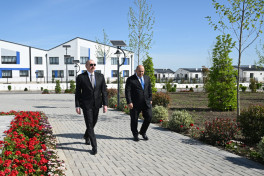 Prezident İlham Əliyev Ağdam rayonunun Kəngərli kəndinin birinci mərhələsinin açılışında iştirak edib - FOTO  - YENİLƏNİB 