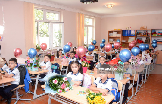 100 mindən çox uşağın I sinfə qəbul prosesi tamamlanıb
