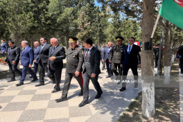 Birinci Qarabağ müharibəsində şəhid olan Yusif Məmmədovun qalıqları Sumqayıtda dəfn olunub - FOTO 