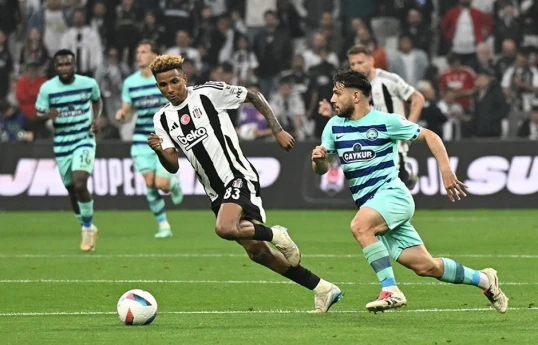 "Beşiktaş" öz meydanında "Rizəspor"a məğlub olub