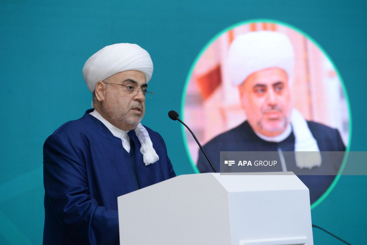 Allahşükür Paşazadə: İslamofobiya və dini abidələrin dağıdılması narahatedici reallıqlardır