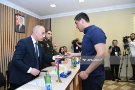 Əfv sərəncamı 10 saylı cəzaçəkmə müəssisəsində icra olunub - FOTO  - VİDEO 