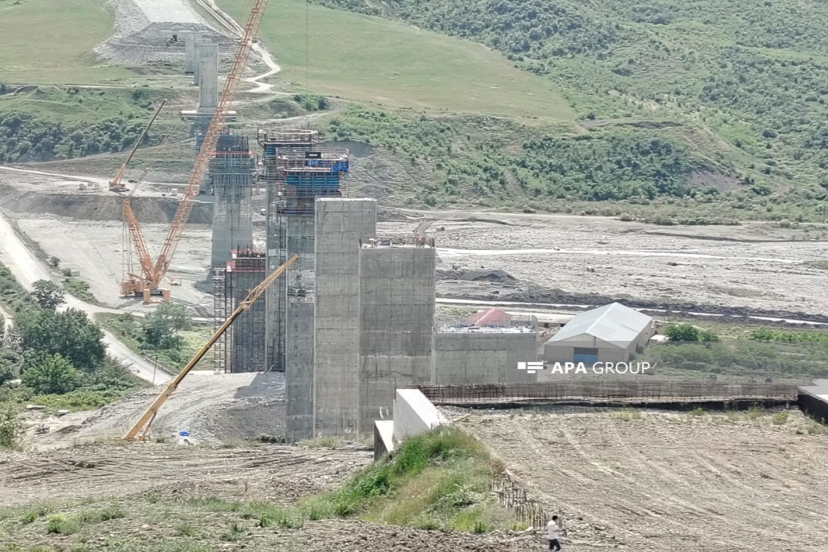 Muğanlı-İsmayıllı-Qəbələ yolunda görülən işlərlə bağlı media-tur təşkil olunub - FOTO 