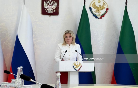 Zaxarova: Rusiya terrorla mübarizə sahəsində Azərbaycanla sıx əməkdaşlıq edir