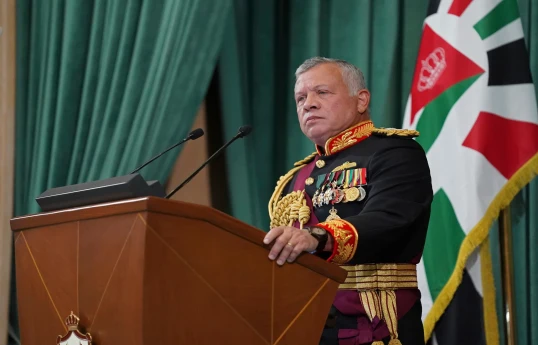 İordaniya Kralı Prezident İlham Əliyevi təbrik edib