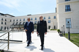 Prezident İlham Əliyev “Laçın” İstirahət Kompleksinin açılışında iştirak edib