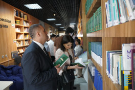 Media nümayəndələri ilə Özbəkistanda görüş təşkil olunub
