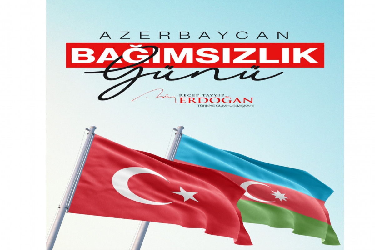 Ərdoğan 28 May - Müstəqillik Günü ilə bağlı paylaşım edib
