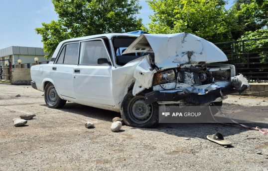 İsmayıllıda “VAZ-2107” qəza törədib, sürücü ölüb - FOTO 