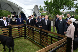 Azərbaycan və Türkiyə prezidentləri, Pakistanın Baş naziri Laçın şəhərində seyrəngahda olublar