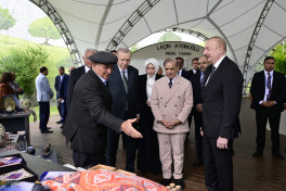 Azərbaycan və Türkiyə prezidentləri, Pakistanın Baş naziri Laçın şəhərində seyrəngahda olublar