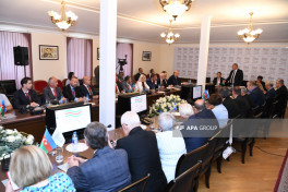 Bakıda Azərbaycan və Türkiyə jurnalistlərinin görüşü keçirilib - FOTO 