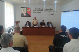 Lənkəranda su hövzələrində təhlükəsizliklə bağlı müşavirə keçirilib