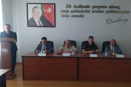 Lənkəranda su hövzələrində təhlükəsizliklə bağlı müşavirə keçirilib