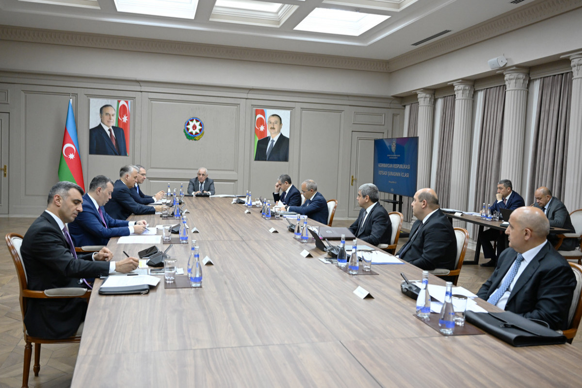 İqtisadi Şura dayanıqlı iqtisadi inkişafa dair Tədbirlər Planını müzakirə edib