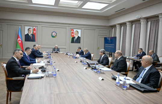 İqtisadi Şura dayanıqlı iqtisadi inkişafa dair Tədbirlər Planını müzakirə edib