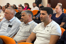 Bəylik kəndinə köçürülən sakinlər arasında mina təhlükəsi ilə bağlı maarifləndirmə tədbiri keçirilib