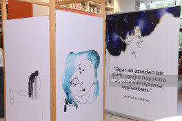 Bakıda “Zorakılığa yox” adlı sərginin açılışı olub - FOTO 