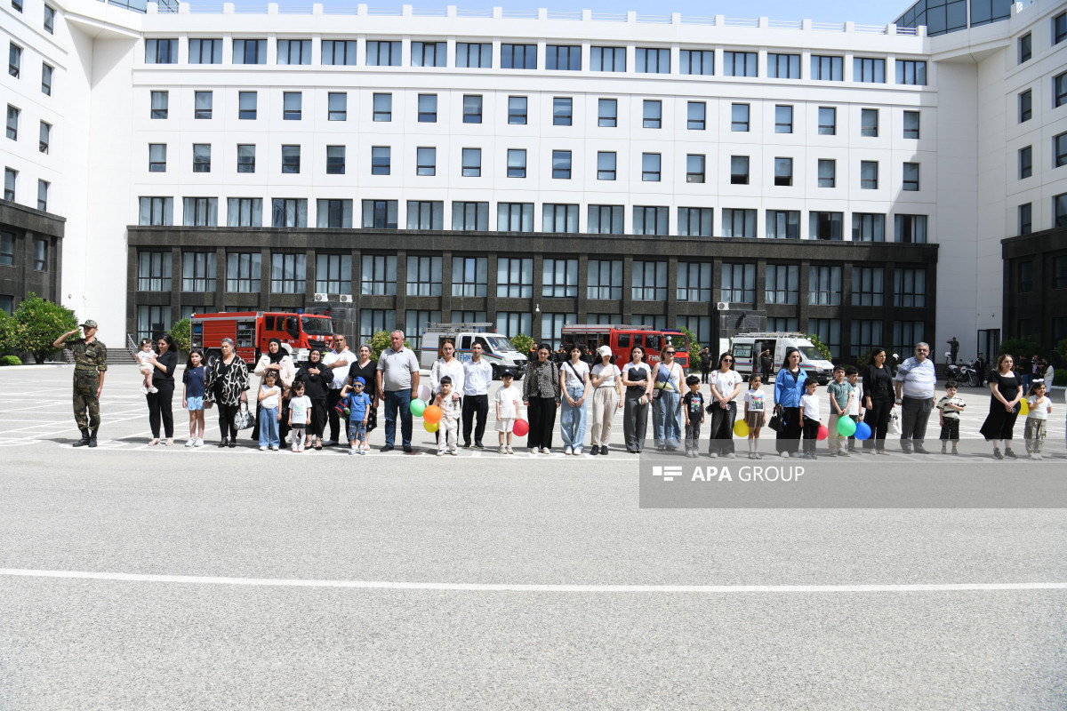FHN şəhid övladları üçün “açıq qapı” günü keçirib - FOTO 