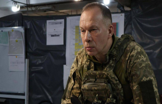Ukrayna Silahlı Qüvvələrinin Baş komandanı Aleksandr Sırski