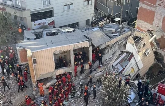 Türkiyənin Gebze rayonunda daha 3 bina təxliyə edilib
