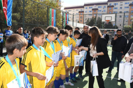 Paytaxtın abad məhəllələrində mini futbol yarışları başa çatıb - FOTO 