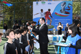 Paytaxtın abad məhəllələrində mini futbol yarışları başa çatıb - FOTO 