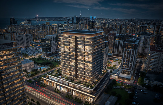 Zərif memarlıq, yaşıl həyat, premium mənzillər - White Garden 