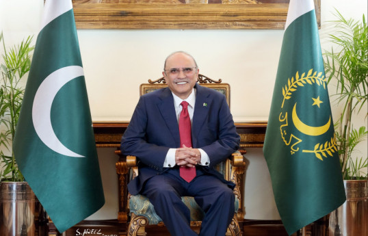Pakistan İslam Respublikasının Prezidenti Asif Əli Zərdari