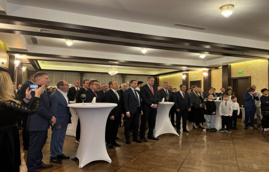 Buxarestdə Zəfər Günü qeyd olunub