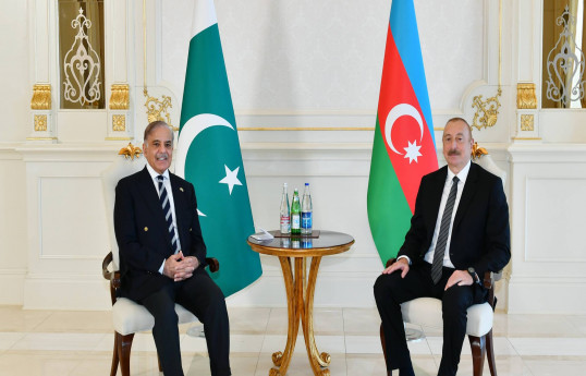 Şahbaz Şərif Prezident İlham Əliyevi təbrik edib