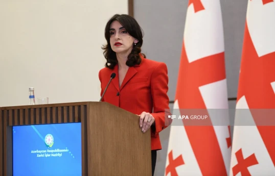 Gürcüstanın xarici işlər naziri Maka Boçorişvili