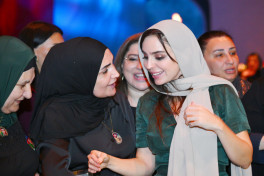 Şəhid analarının iştirakı ilə Vətən müharibəsində Zəfərin 5 illiyinə həsr olunmuş tədbir keçirilib - FOTO 