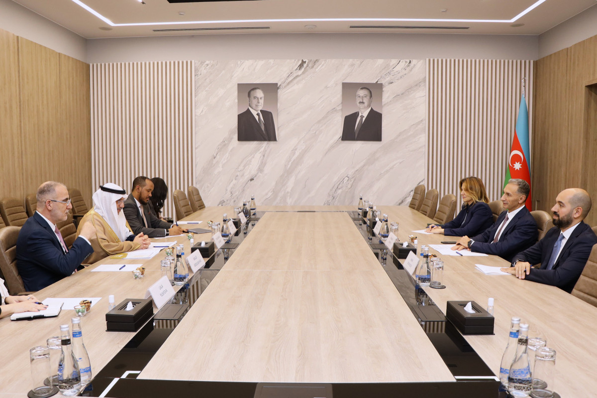 Rəşad Nəbiyev İslam İnkişaf Bankı qrupunun sədri ilə görüşüb