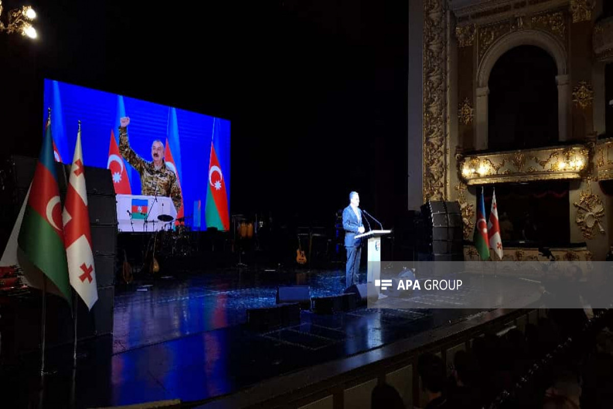 Zəfər Günü Tbilisidə konsertlə qeyd edilib - FOTO 