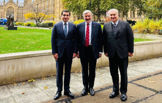 Hikmət Hacıyev, Lord Con Alderdays, səfir Elin Süleymanov
